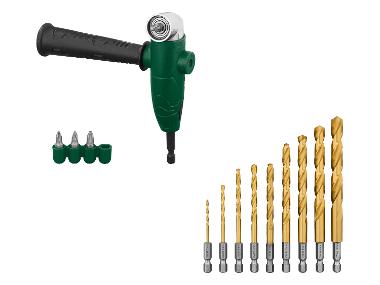 Angle Bit Holder and Drill Bit Set