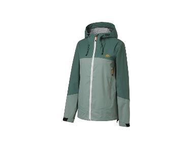 Veste fonctionnelle pour femme, résiste même aux fortes pluies.