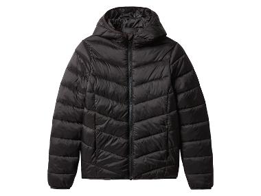 Veste légère pour enfant, avec élément décoratif réfléchissant. (noir, 8-10 ans)