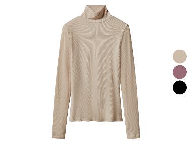 Pull col roulé femme