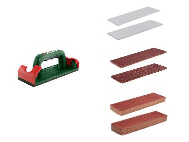 Ponceuse manuelle ou Feuilles abrasives (ponceuse manuelle)