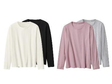 Lot de 2 t-shirts manches longues femme