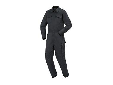 Herren Arbeitsoverall (Schwarz, M (48/50))