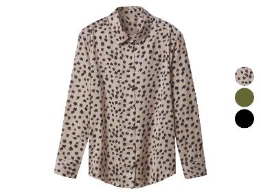 Chemisier en satin pour femme