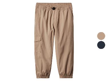 Pantalon cargo thermique petit garçon (beige, 4-6 ans)