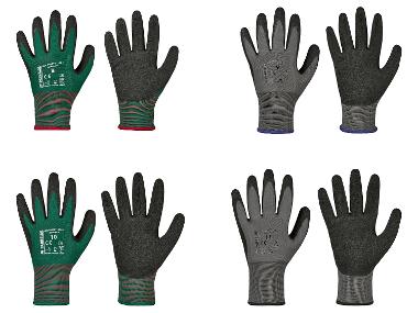 Latex werkhandschoenen