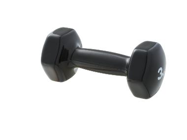 Korte halter, 3 kg