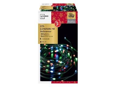 LED String Lights with Sound Sensor
