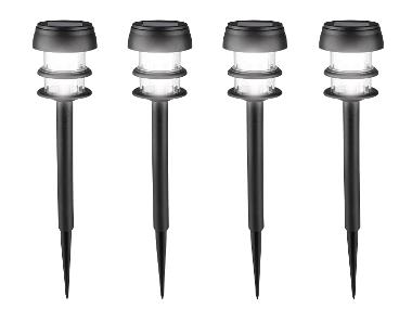 Zestaw 4 lampek solarnych LED (Wąski)