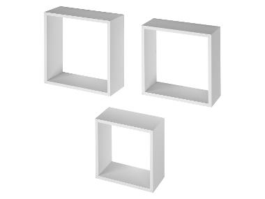 Wall-Mounted Cube Shelves