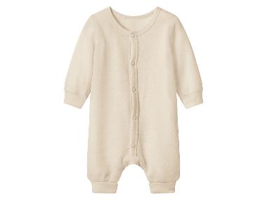Grenouillère évolutive Premium bébé en laine et soie
