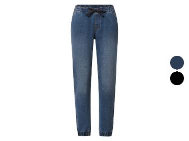 Jogging en denim femme, taille normale.