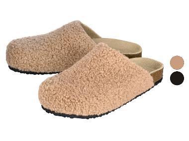 Sabots en peluche pour femme