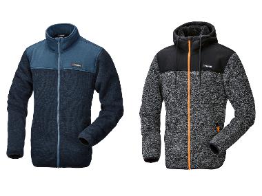 Heren fleecevest (Marineblauw, XXL)