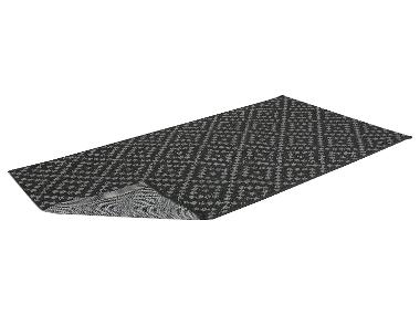 Outdoorteppich, 80 x 150 cm (Schwarz)