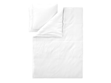 Mikrofaser-Washed-Bettwäsche, 200 x 220 cm (Weiß)