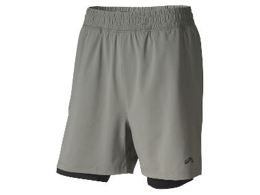 Short technique Premium homme (gris, S)