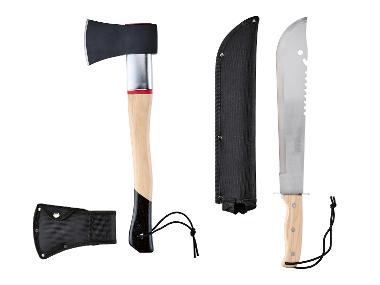 Splitting Axe and Machete
