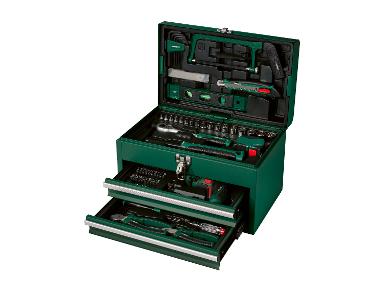 Tool Box with Cordless Screwdriver