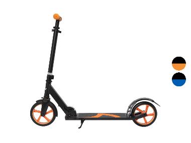 Alu-Scooter (Schwarz/blau)