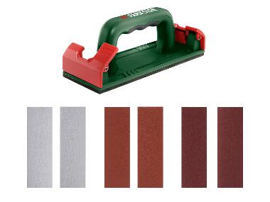 Ponceuse manuelle ou Feuilles abrasives (ponceuse manuelle)