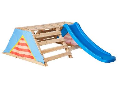 Tipi avec toboggan