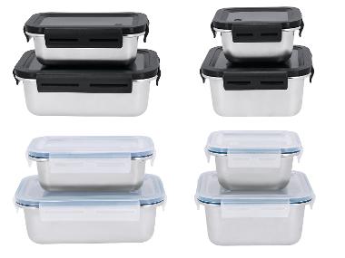Stainless Steel Food Storage Containers
