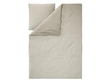 Musselin-Bettwäsche, 135 x 200 cm (Beige)