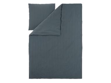Luxus Satin Bettwäsche, 135 x 200 cm (Weiß)