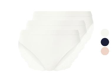 Lot de 3 culottes à dentelle femme