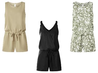 Damen Jumpsuit mit Leinen
