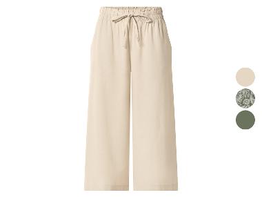 Jupe-culotte en lin Premium femme