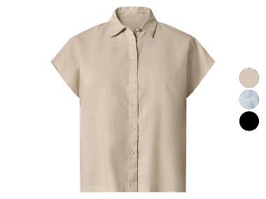 Women's Linen-Blend Blouse