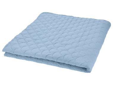 Bedsprei 220 x 240 cm (Blauw)