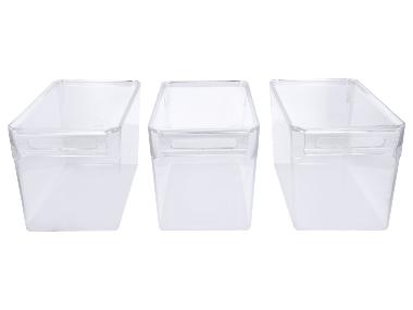 Refrigerator Storage Bins with Lids