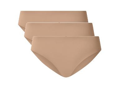 Lot de 3 culottes invisibles femme (beige, S(34/36))