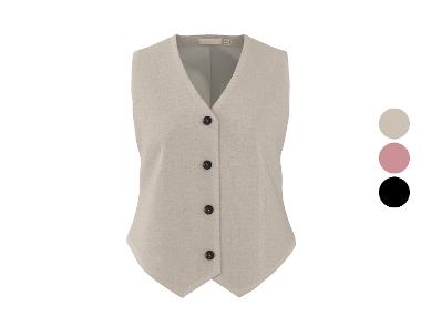 Women's Linen-Blend Vest