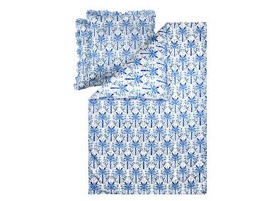Bettwäsche Mikrofaser Satin, 200 x 220 cm (Blau)
