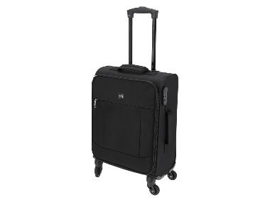 Valise cabine à roulettes, 38 L, noir