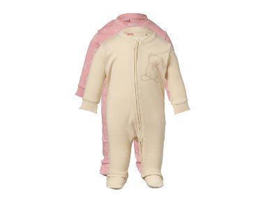 Lot de 2 pyjamas bébé (Rose, 6-12 mois)