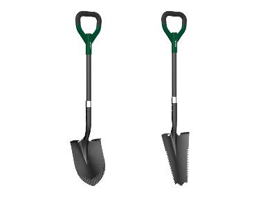 Garden Spade with Root Saw