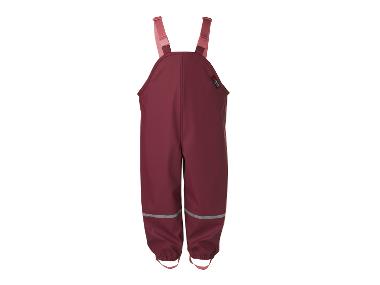Girls’ Waterproof Dungaree Trousers