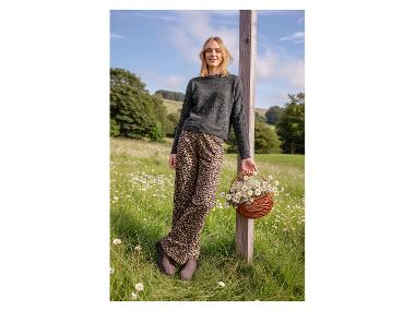 Women's Wide-Leg Satin-Effect Trousers