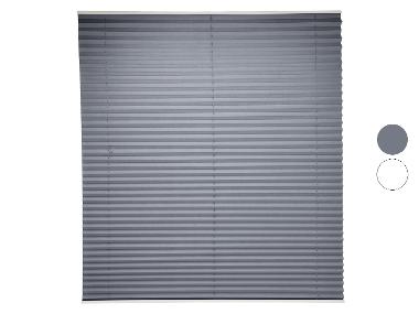 Plissee Rollo für Fenster, 60 x 130 cm, Montage ohne Bohren