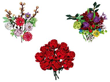 Set de construction bouquet de fleurs