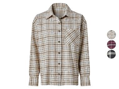 Oversized Women's Flannel Shirt