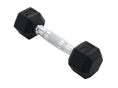 Hexagon dumbbell, 2,5 kg