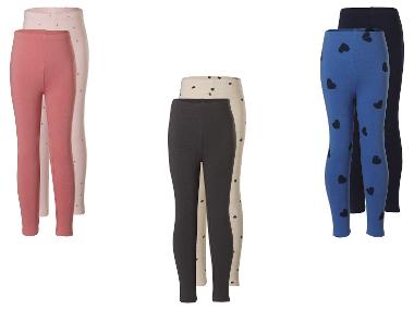 Lot de 2 leggings thermiques enfant