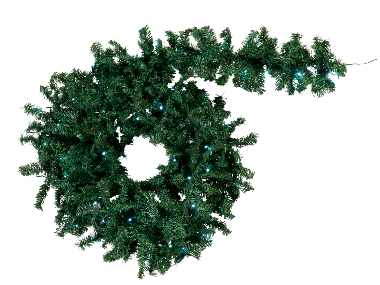 Guirlande de sapin LED, 5 m