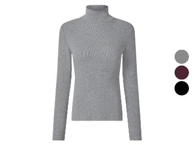 Women's Ribbed Turtleneck Shirt